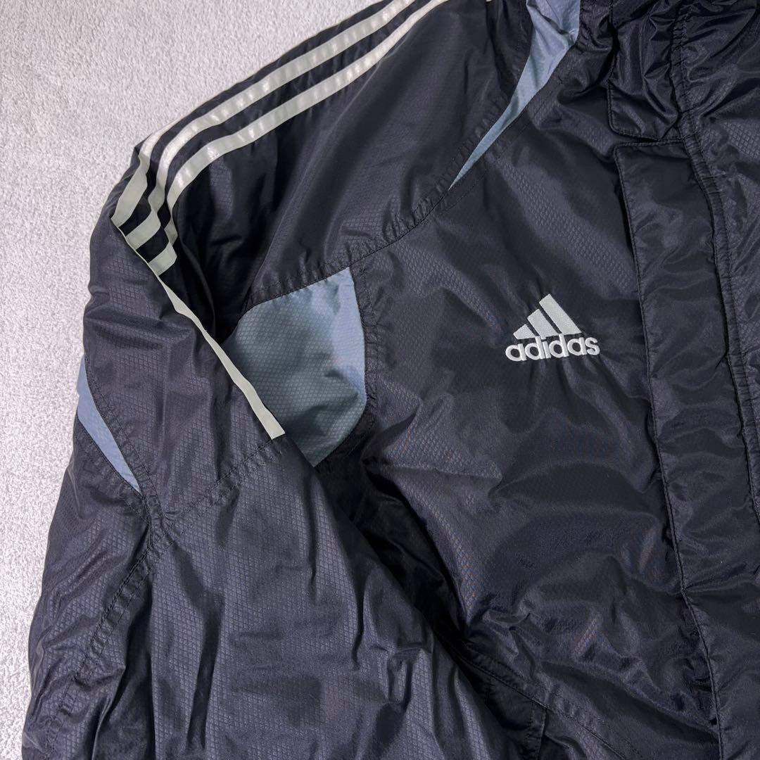 【adidas】00s ドイツ代表 中綿ベンチコート サッカー 万国旗タグ S