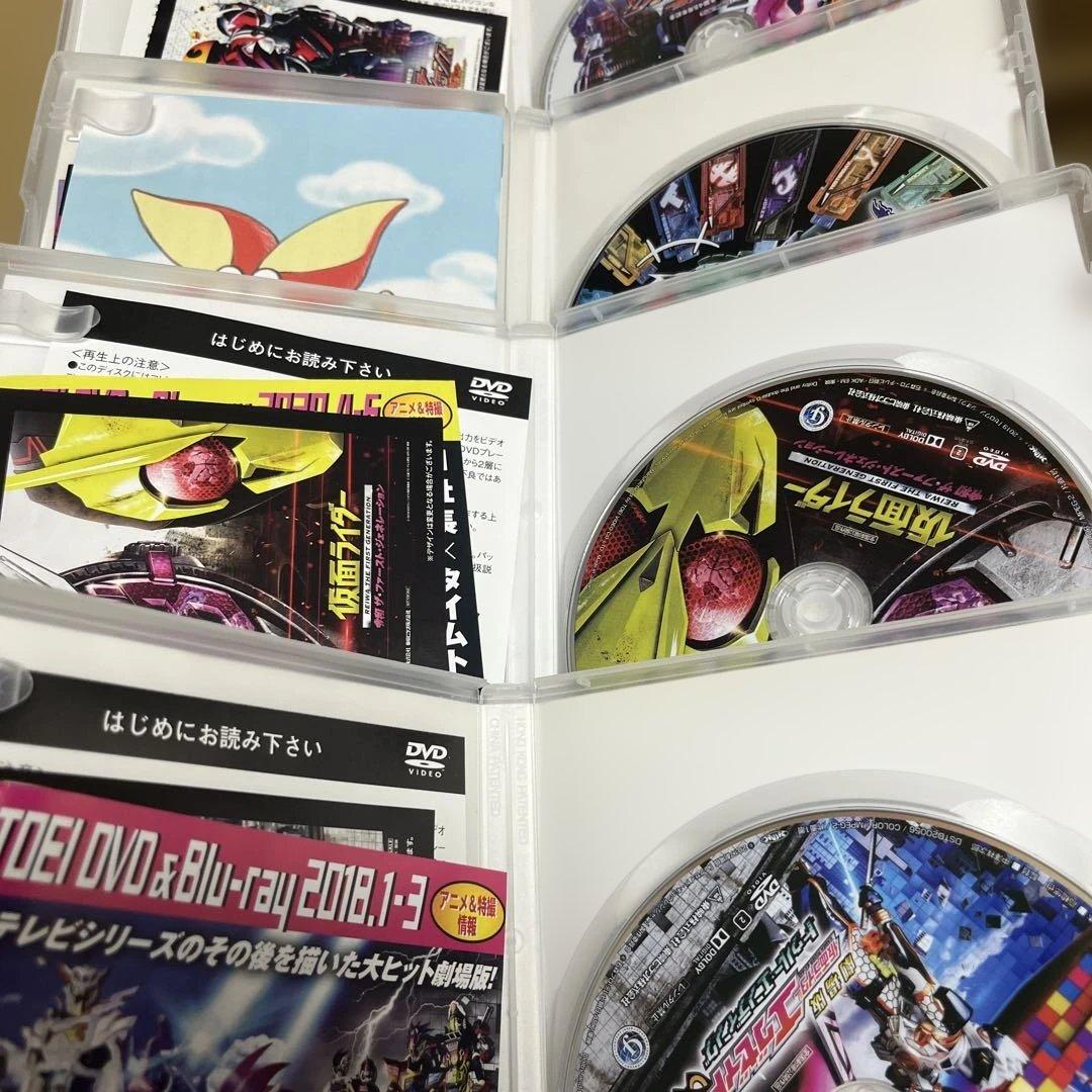 セル版　劇場内　仮面ライダーなど dvd セット　33本