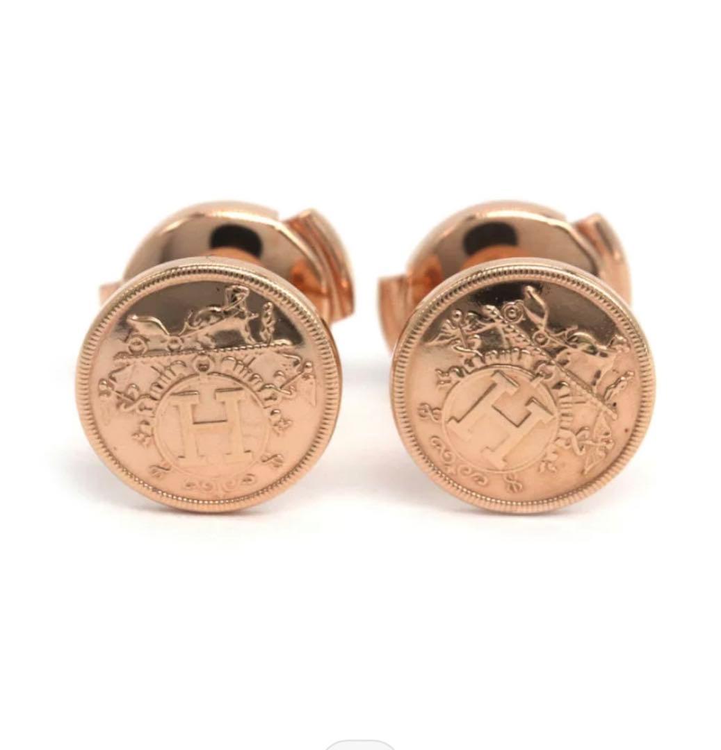 エルメス　エクスリブリス ピアス TPM(片耳用)