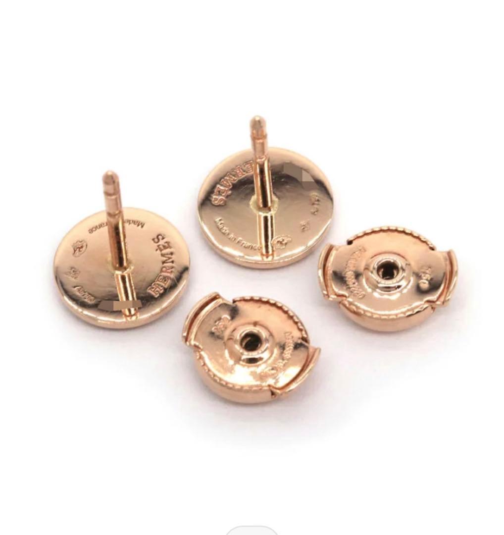 エルメス　エクスリブリス ピアス TPM(片耳用)