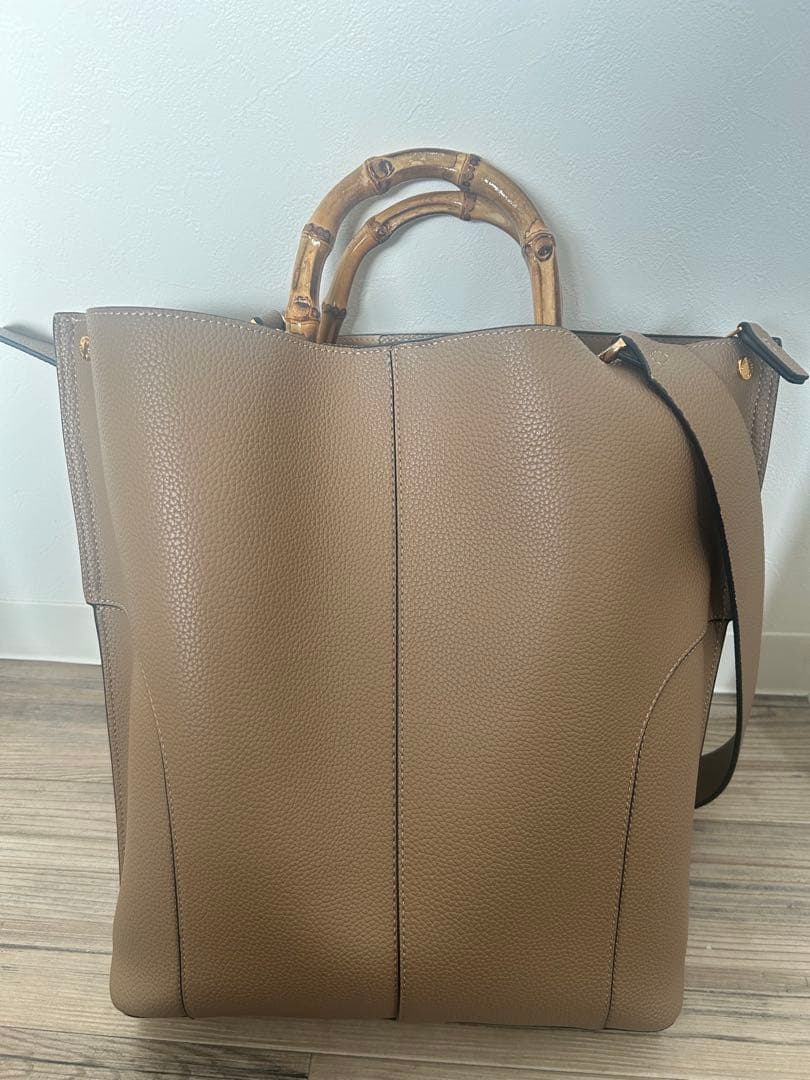 BON【E＇POR】BAMBOO BAG Large【通勤】【A4対応】