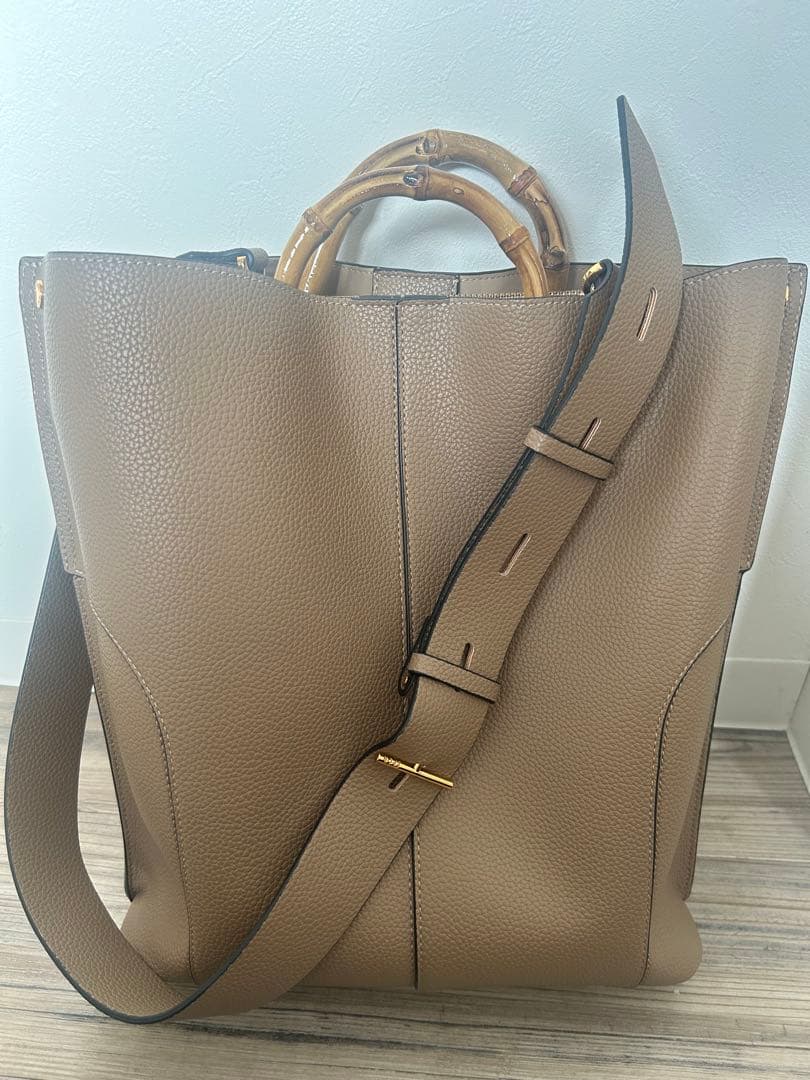 BON【E＇POR】BAMBOO BAG Large【通勤】【A4対応】