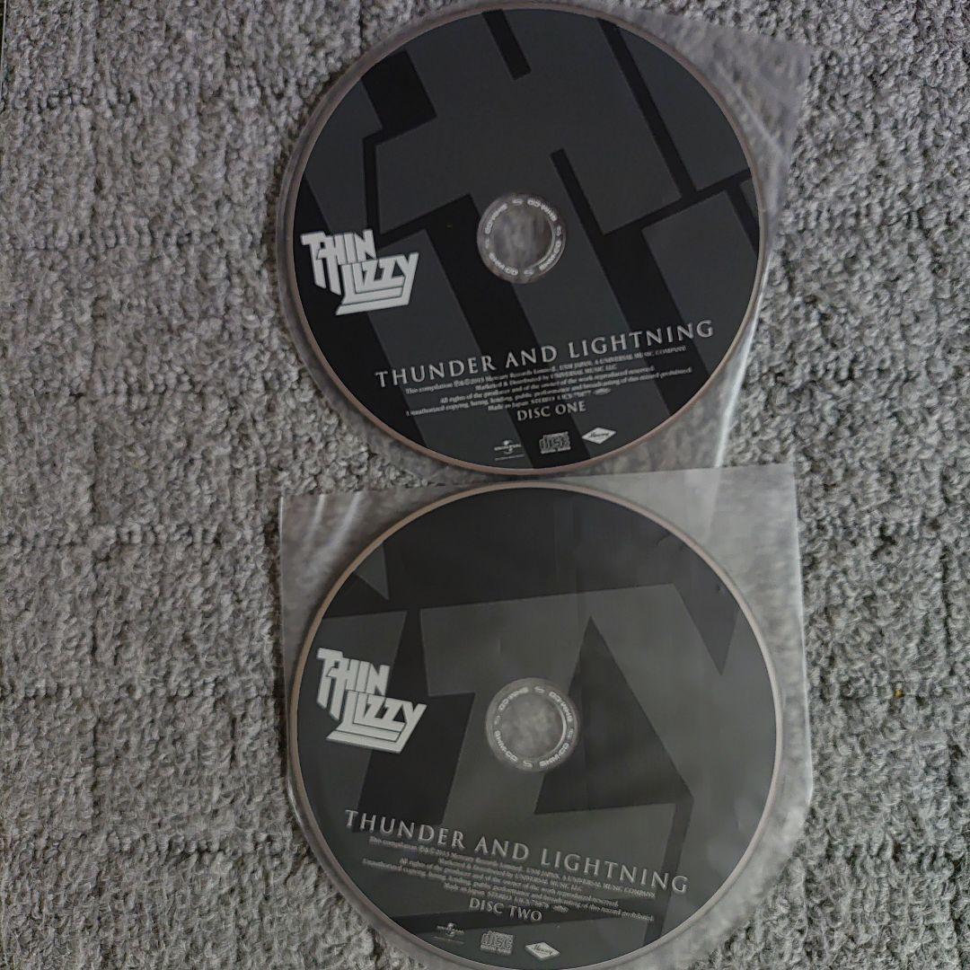 シン・リジィatラスト　サンダーアンドライトニング　紙ジャケット初回限定版2枚組