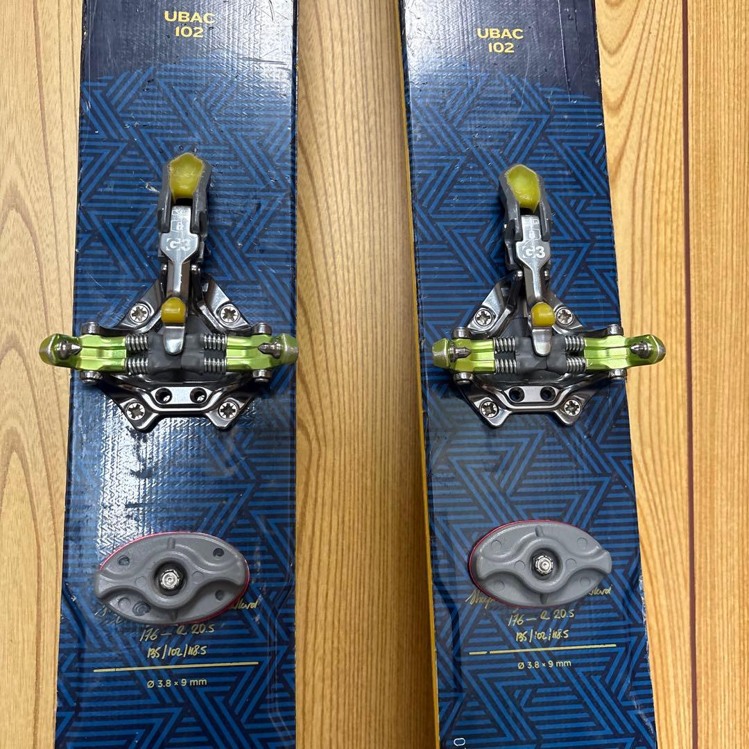 ZAG UBAC 102 スキー 176cm ZED12