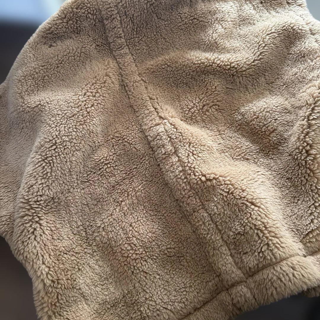 最終値下げベアポンチョ　アルパカ素材 ブラウン テディベア ケープ