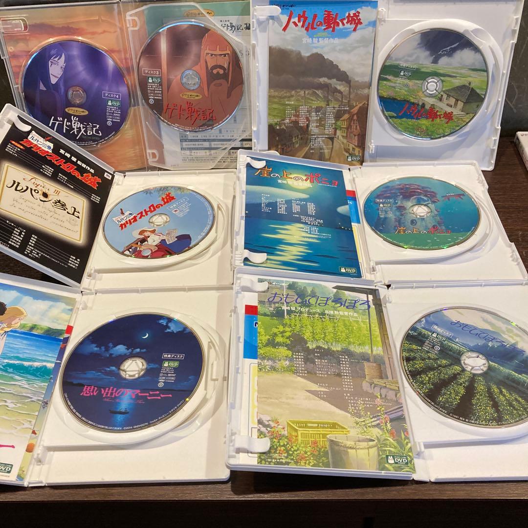 ジブリDVD特典ディスク１９枚(122)新品未使用１１枚含む