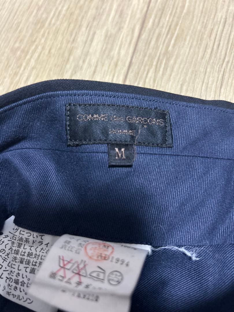 1994 COMME des GARÇONS ネイビー2タックスラックス M
