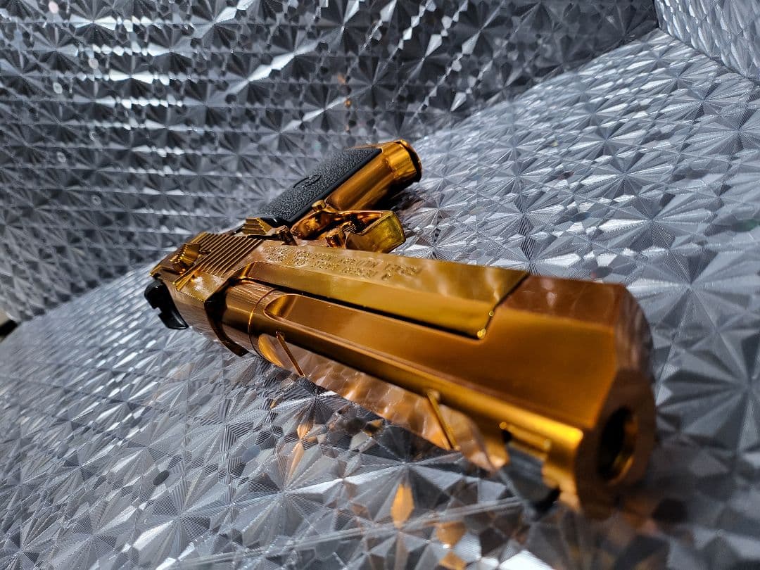 金！！ゴールド！！　デザートイーグル .50AE ガスガン　金　①　東京マルイ