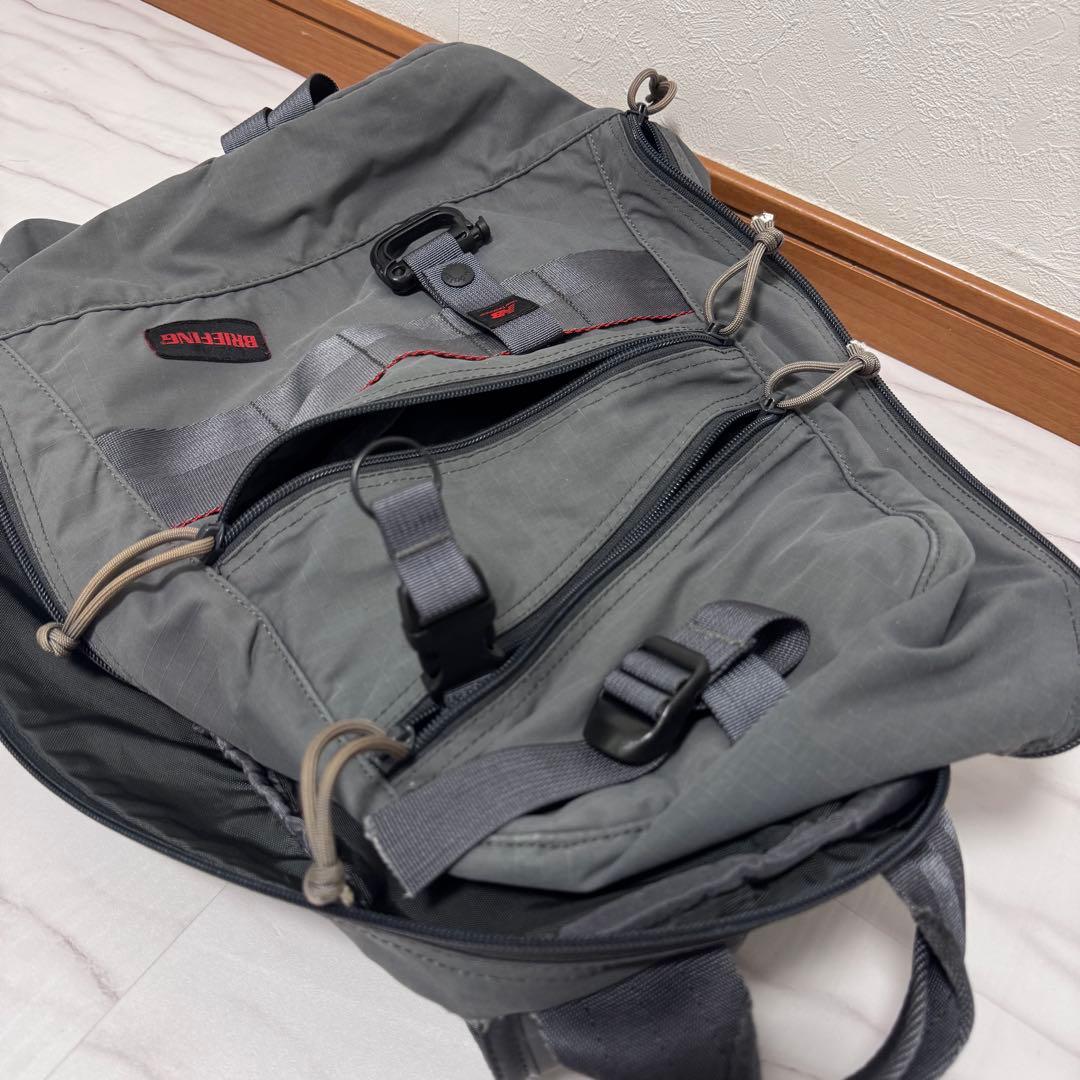 NEW BALANCExBRIEFING FORCE M MW リュック グレー