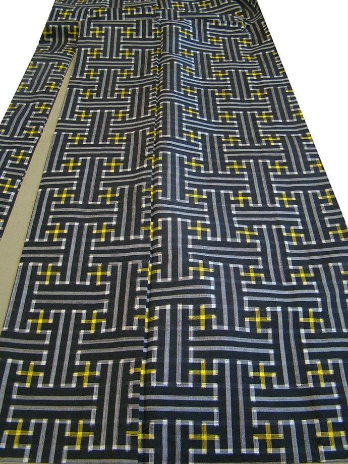 本場 奄美 龍郷 大島 あきなばら 正絹 未使用 Tｓ615しもと