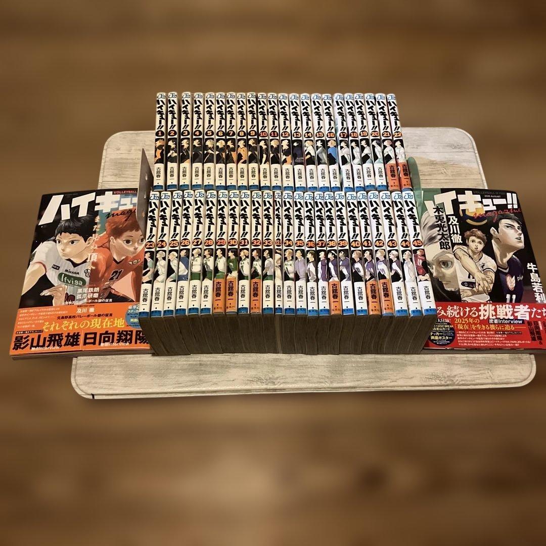 コ*タ様 ハイキュー全巻&ムック本２冊セット
