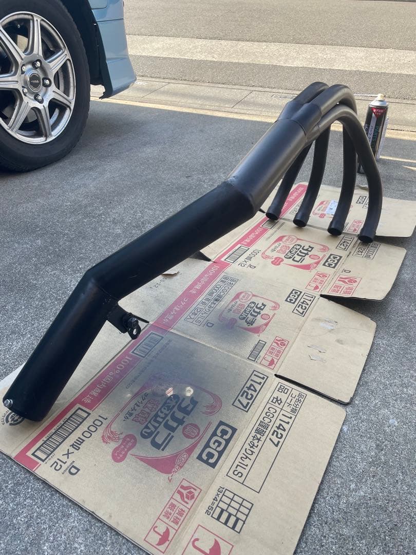 ZRX400 Z400FX ゼファー ショート管 70パイ