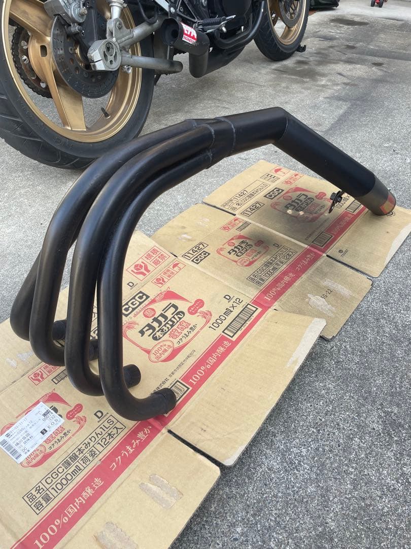 ZRX400 Z400FX ゼファー ショート管 70パイ