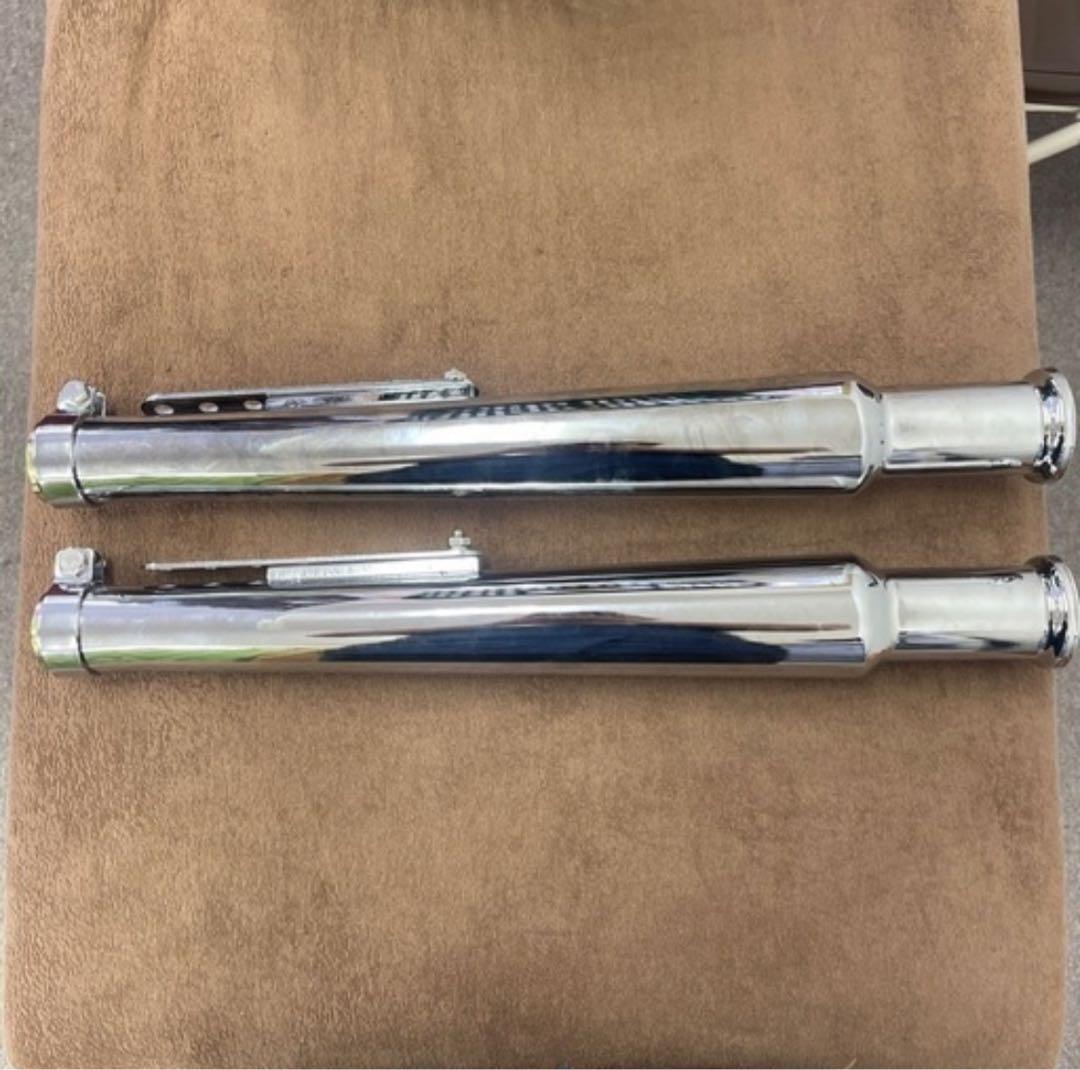 ステンレス トランペットマフラー サイレンサー　2本