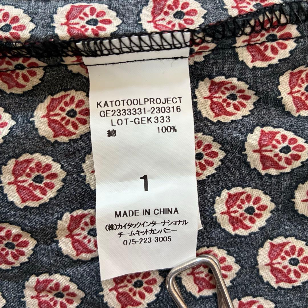 人気　グランママドーター　ボックスタックバンドカラーワンピース　完売品　長袖