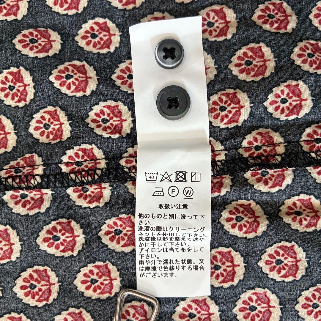 人気　グランママドーター　ボックスタックバンドカラーワンピース　完売品　長袖