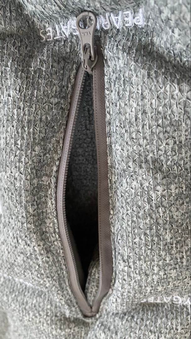 PEARLY GATES グレー ダウンベスト サイズ2 フード付き　取り外し可