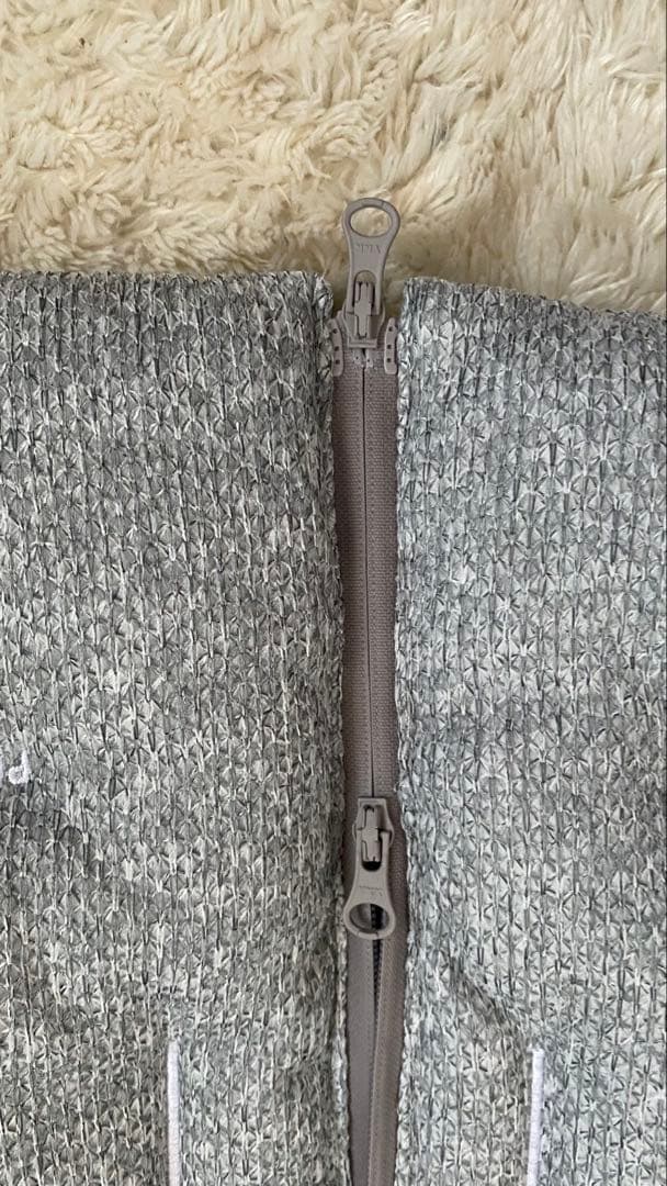 PEARLY GATES グレー ダウンベスト サイズ2 フード付き　取り外し可