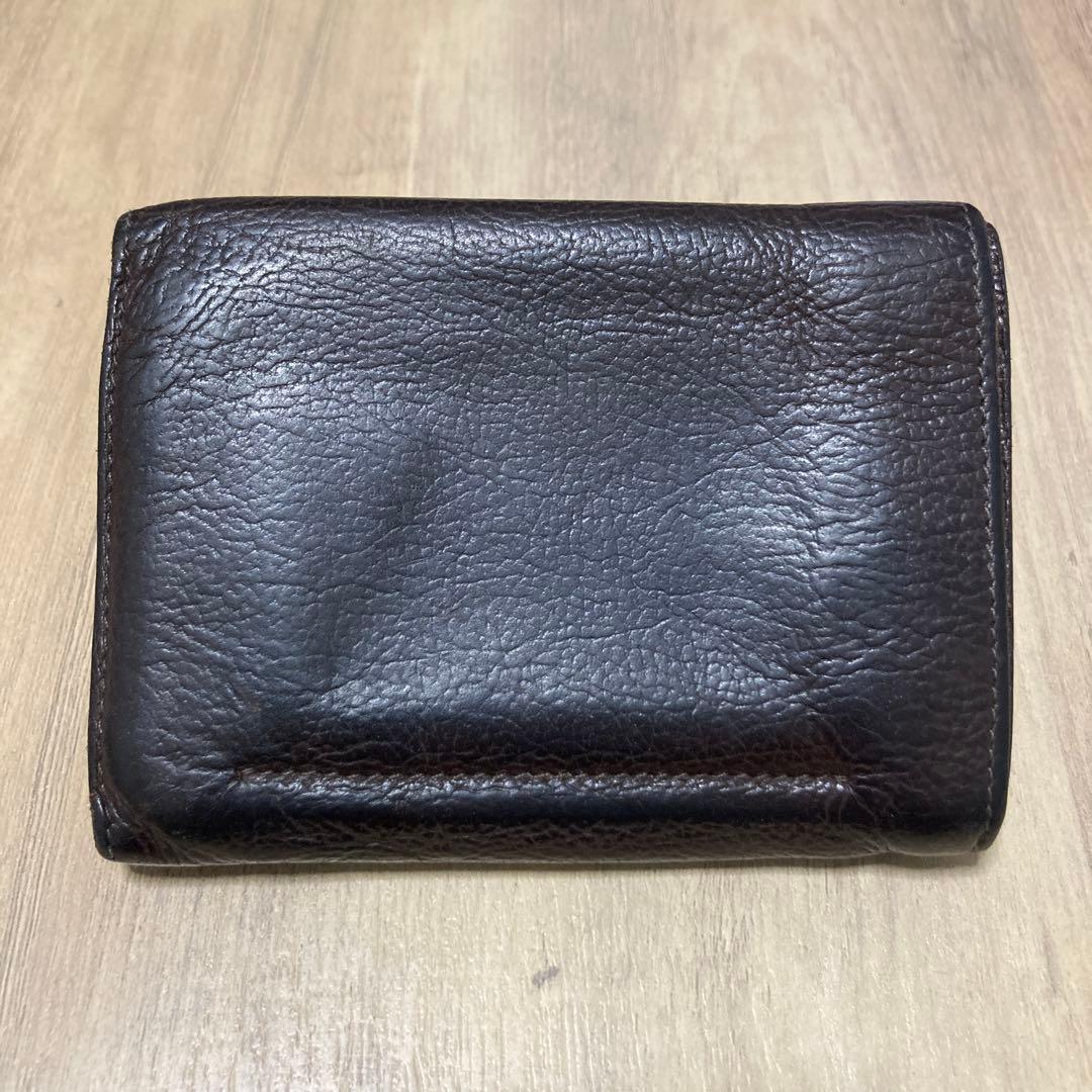 イルビゾンテ 財布 ブラウン 折りたたみ