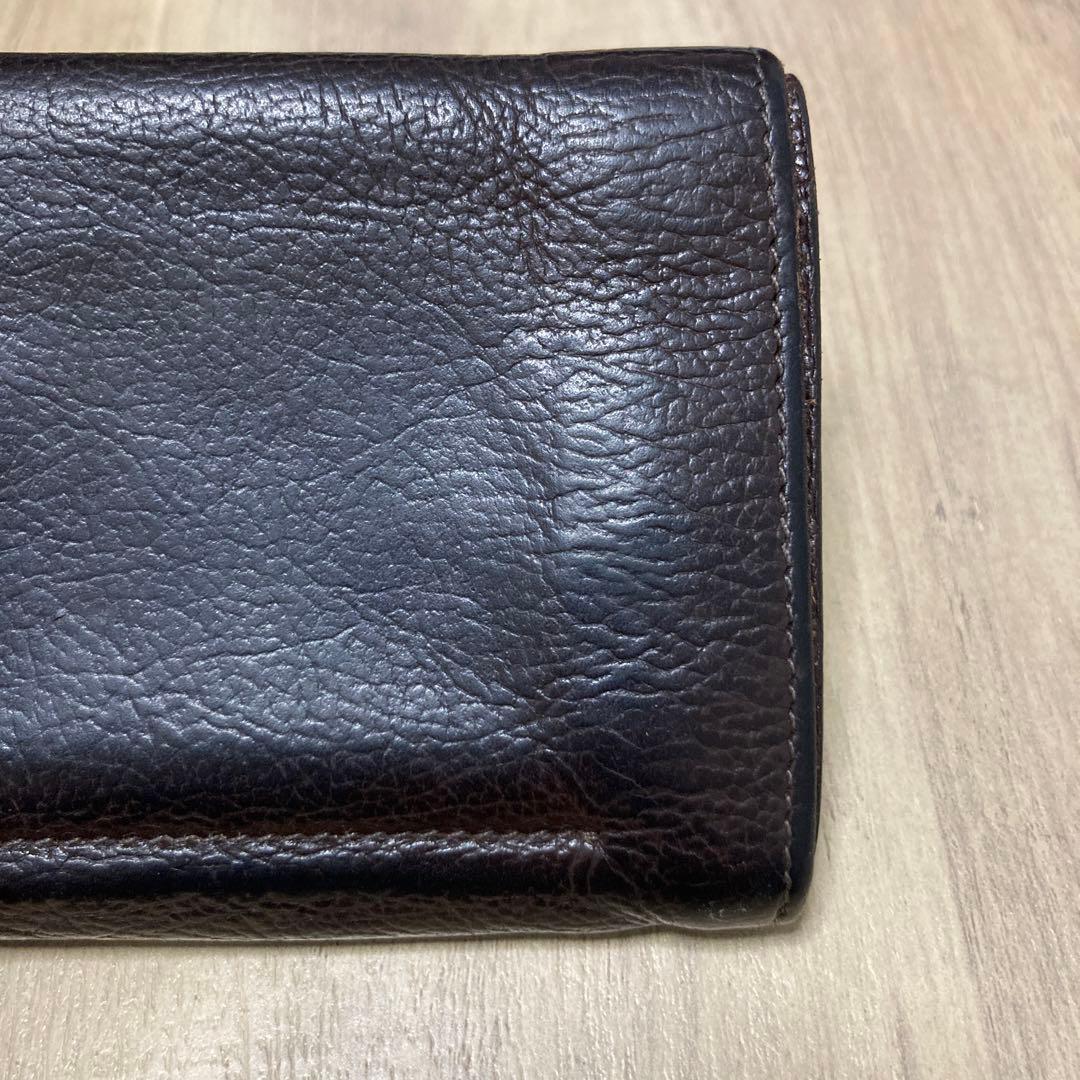 イルビゾンテ 財布 ブラウン 折りたたみ