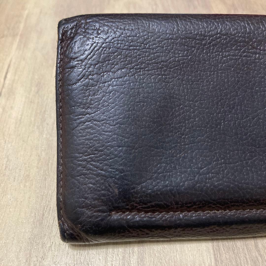 イルビゾンテ 財布 ブラウン 折りたたみ