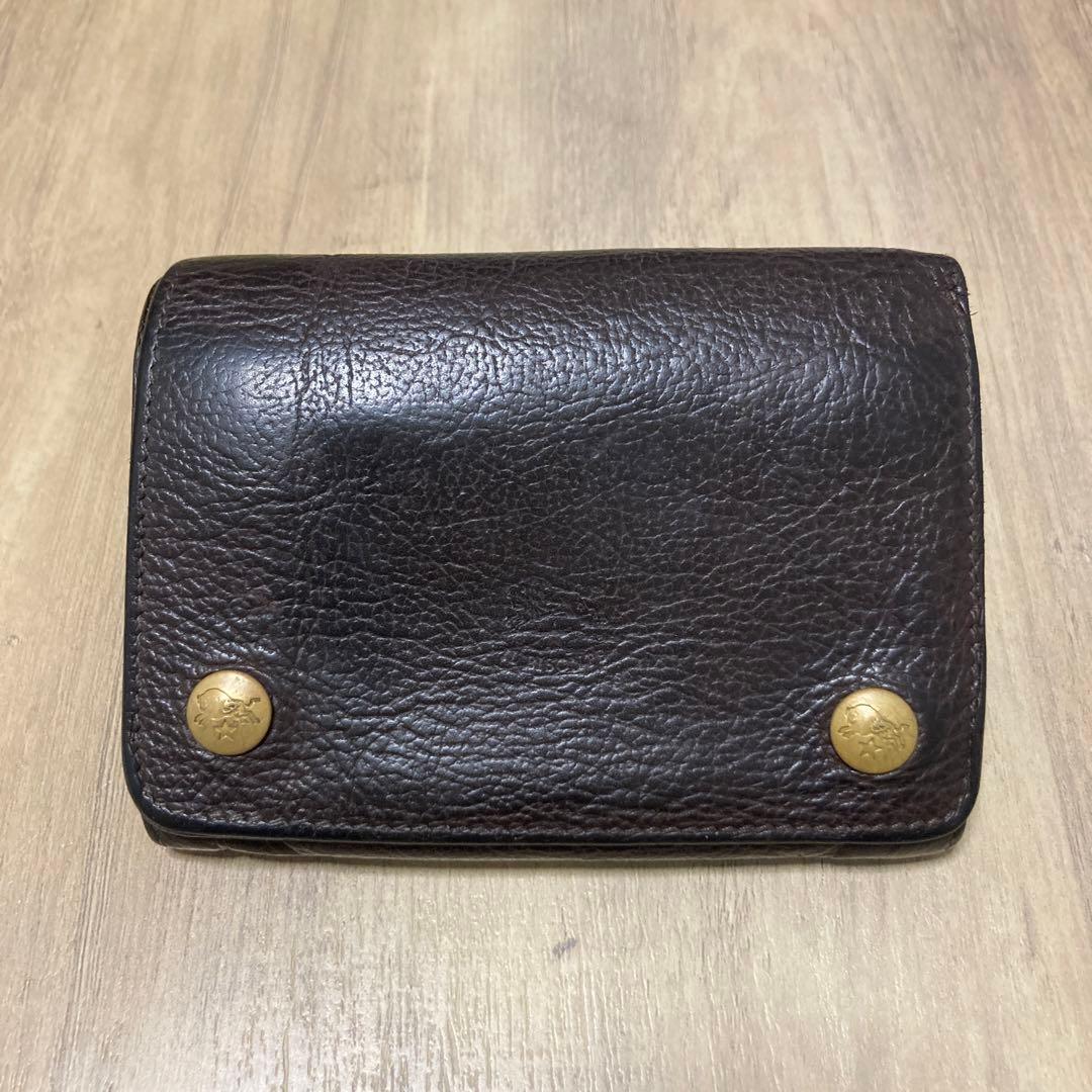 イルビゾンテ 財布 ブラウン 折りたたみ