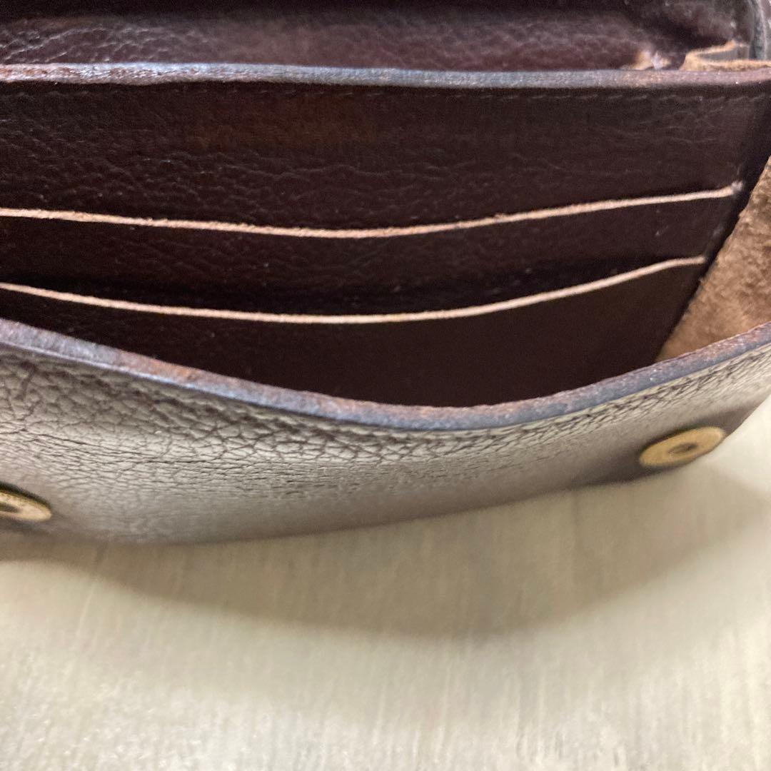 イルビゾンテ 財布 ブラウン 折りたたみ