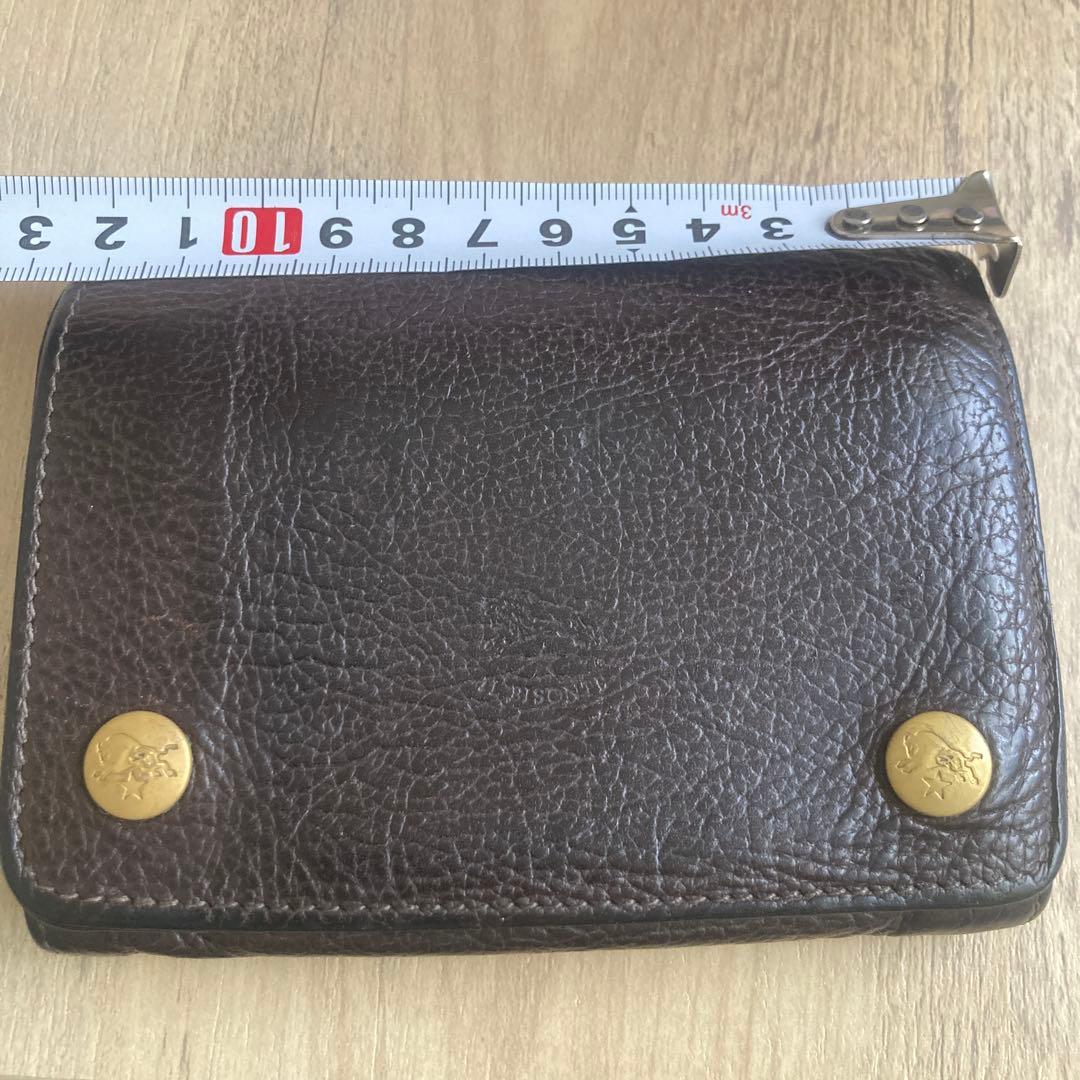 イルビゾンテ 財布 ブラウン 折りたたみ