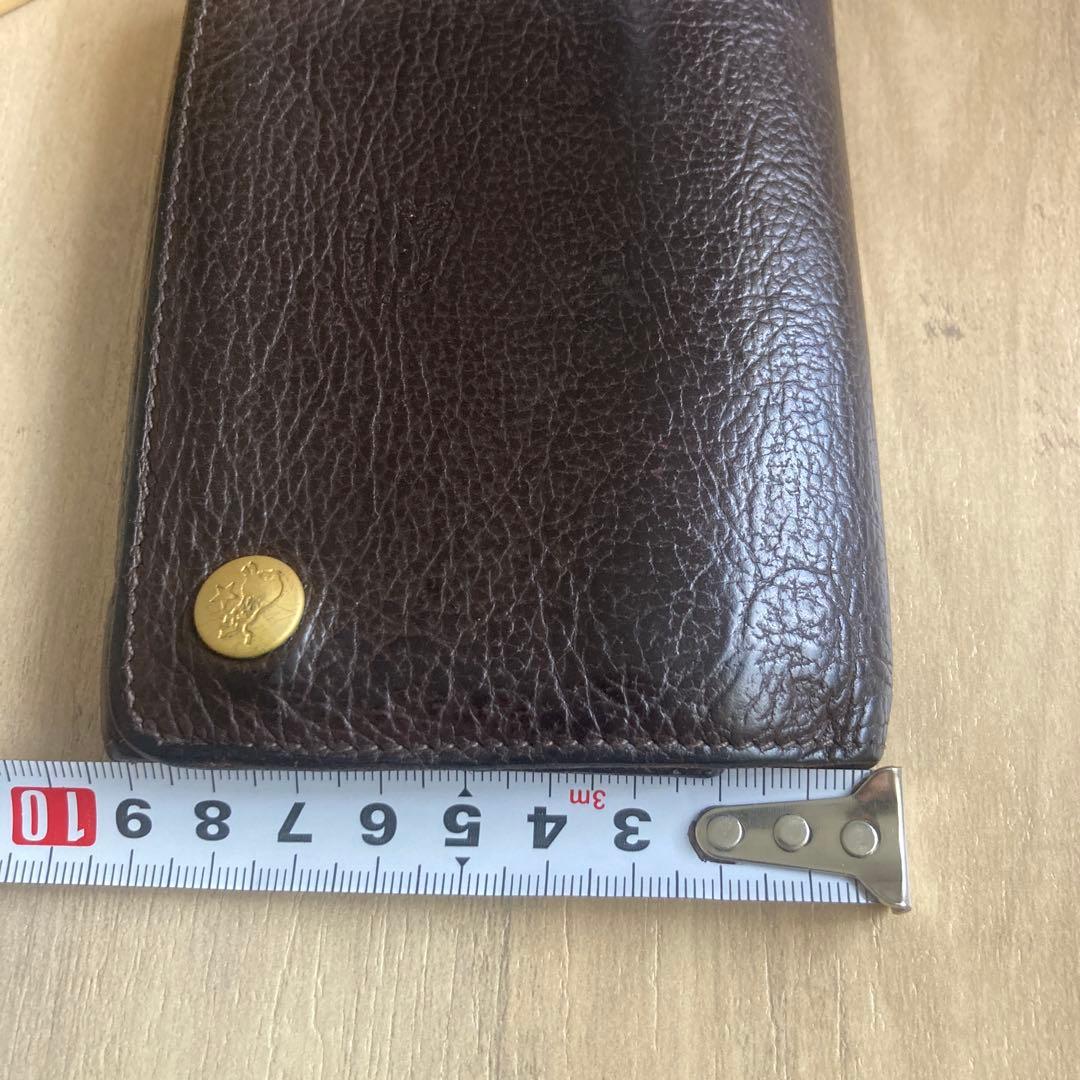 イルビゾンテ 財布 ブラウン 折りたたみ