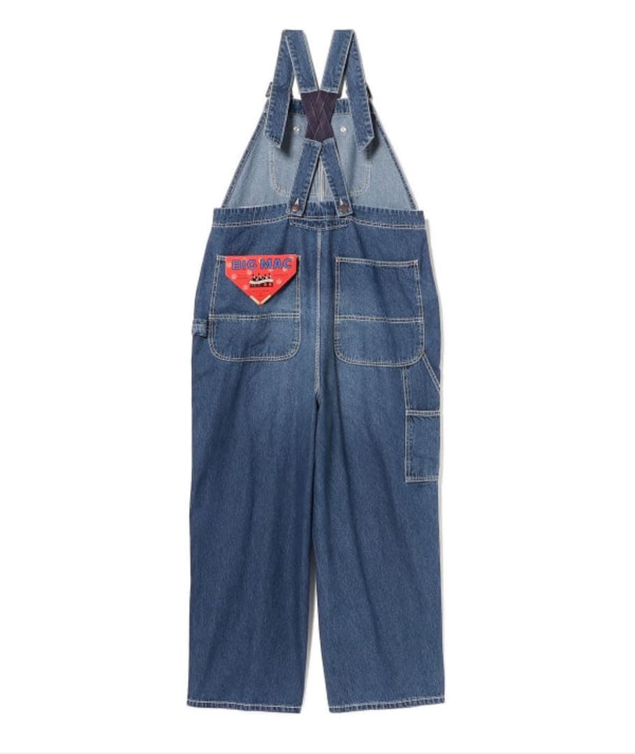 新品！ビームス　BIGMAC デニムオーバーオール インディゴ ONE SIZE