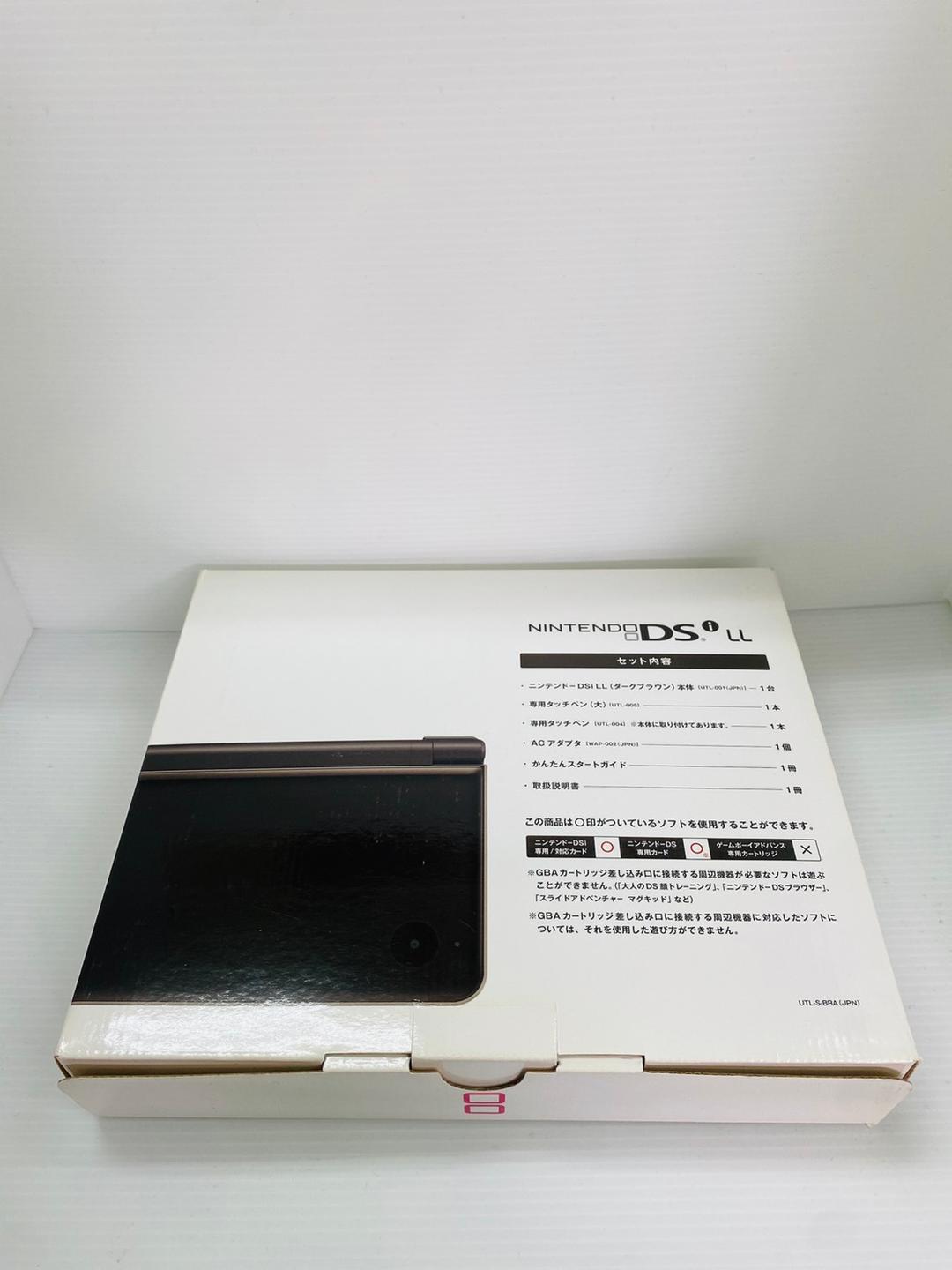 ★未使用品★極美品 ニンテンドーDSi LL ダークブラウン　生産終了 訳