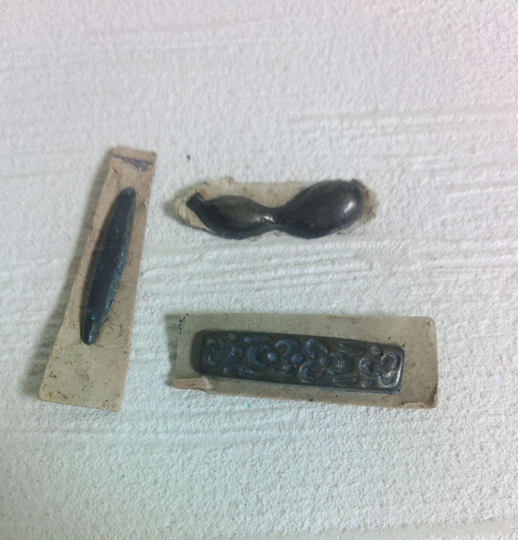 目貫　煙草入れ金具　前金具　帯留　カフス　刀装具　煙草入れ　まとめて　オ10