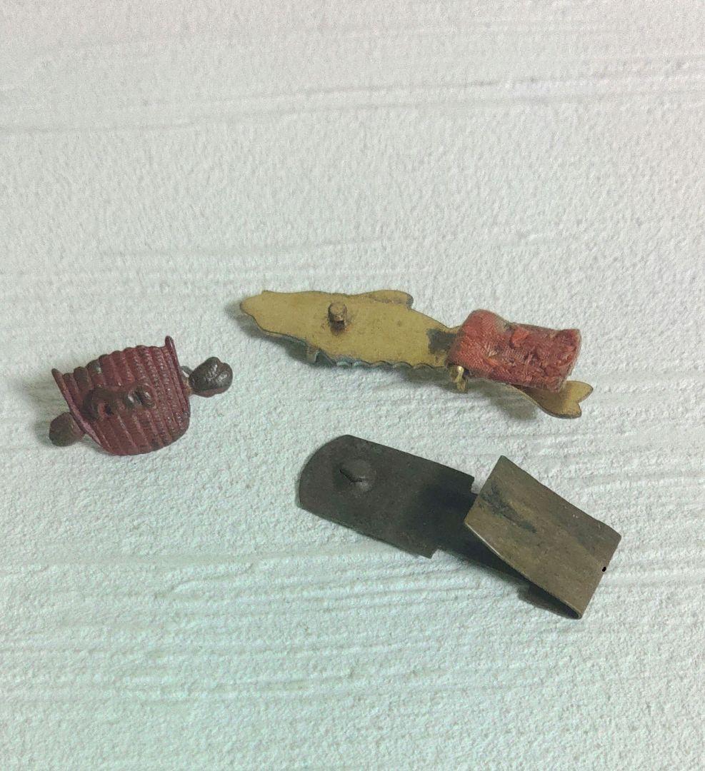 目貫　煙草入れ金具　前金具　帯留　カフス　刀装具　煙草入れ　まとめて　オ10