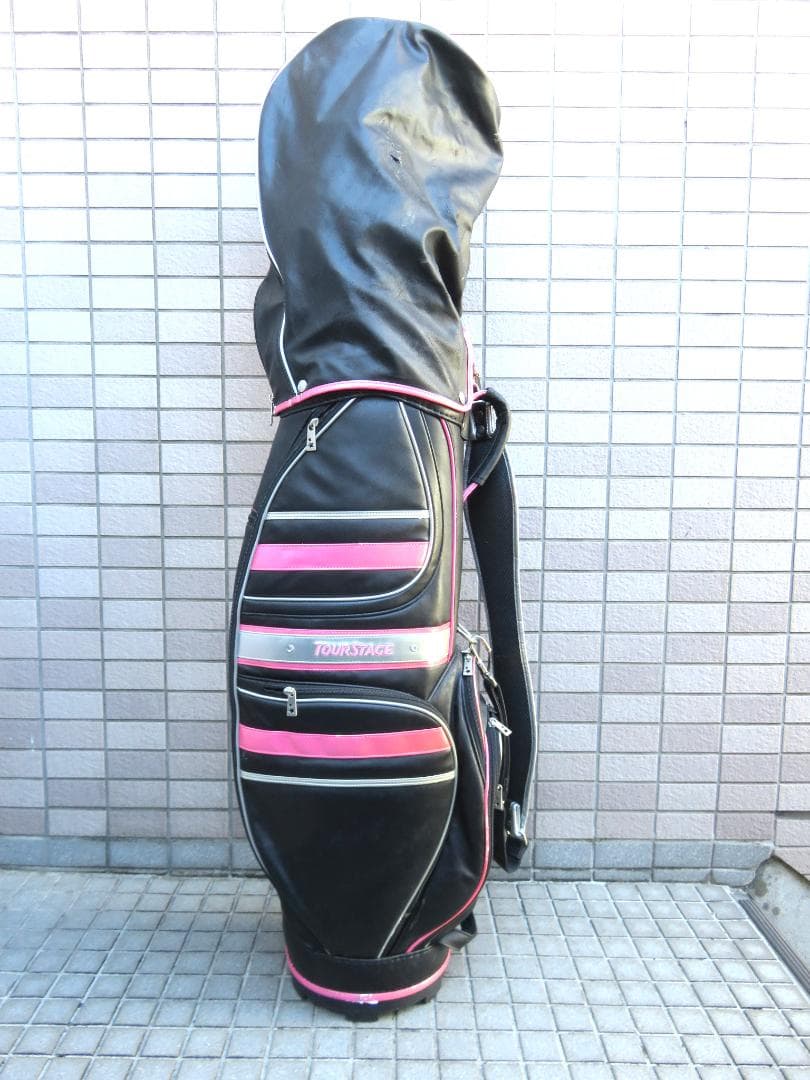 レディースゴルフセット パラディーゾ　ハーフセット　8本　キャディバッグ