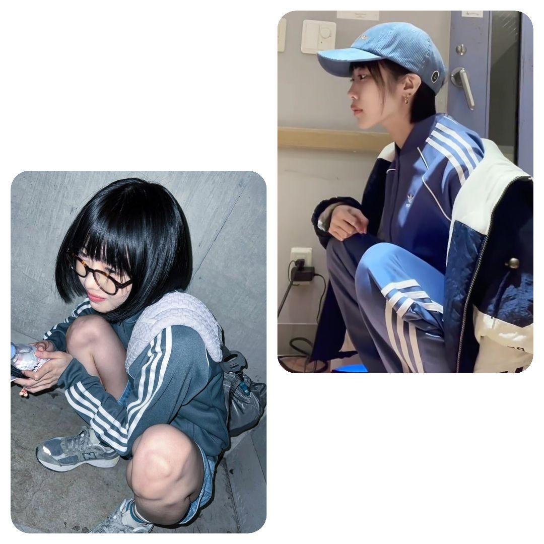 古着 adidas アディダス SST トラックジャケット ジャージ 上下