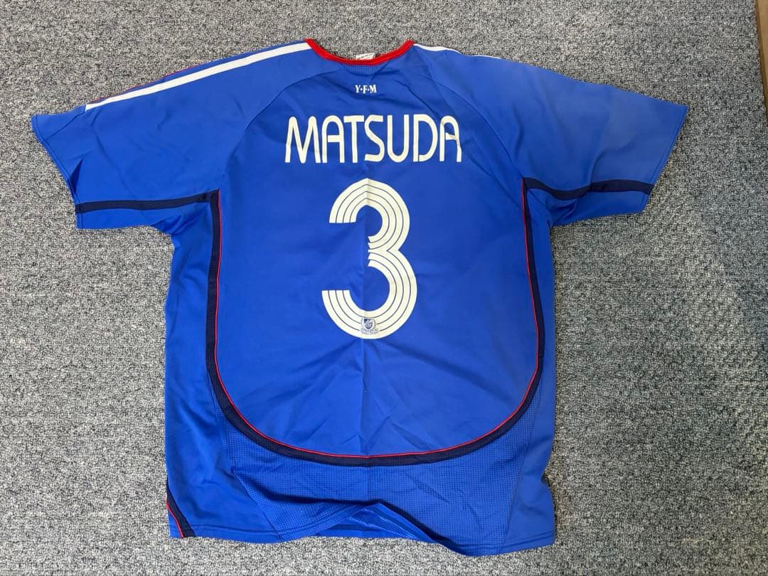 【adidas】横浜F・マリノス　松田直樹選手ユニフォーム【Jリーグ】