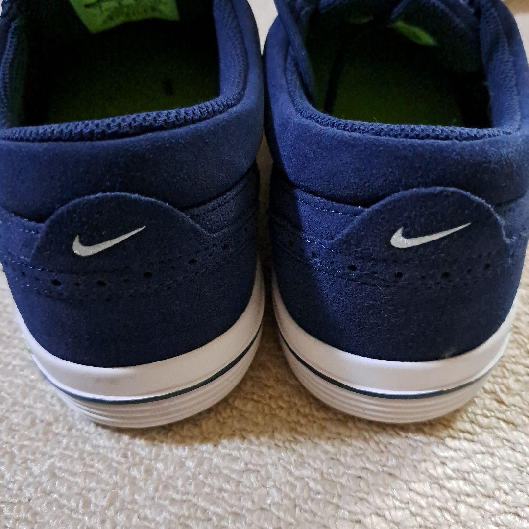 新品、未使用　Nike Lunaron ゴルフシューズ ネイビー25cm