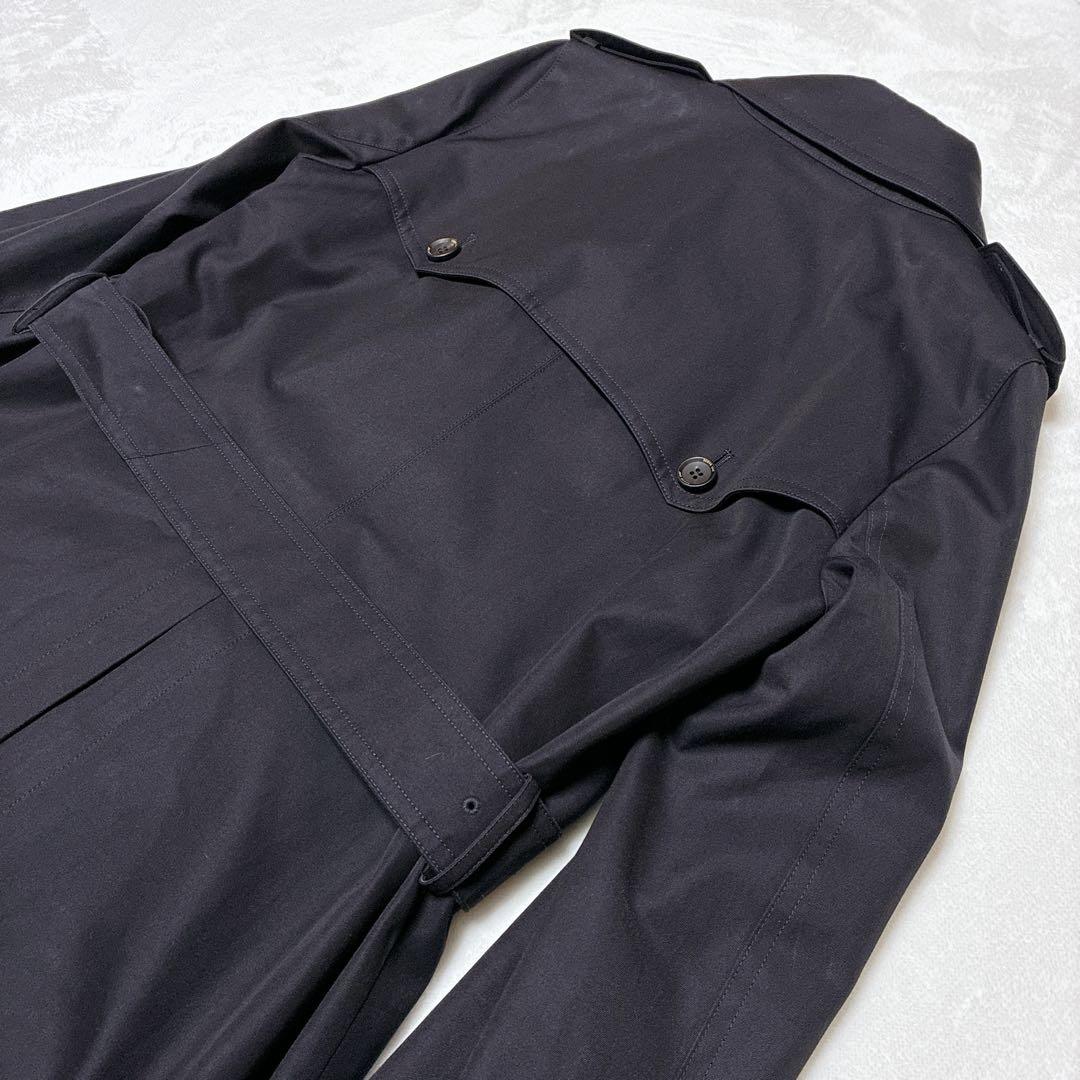 ⭐️美品⭐️ サンヨー　100年コート　トレンチコート　チェック　ライナー　ネイビー