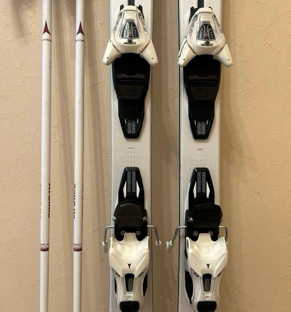 ◾️カービングスキーセット　板143㎝　ブーツ24.5㎝　女性用　レディース用