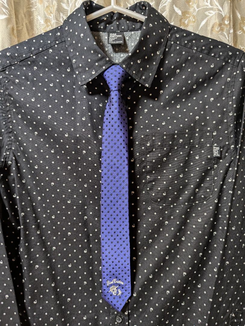 RADCUSTOMラッドカスタム黒ブラックフォーマルスーツ160シャツネクタイ