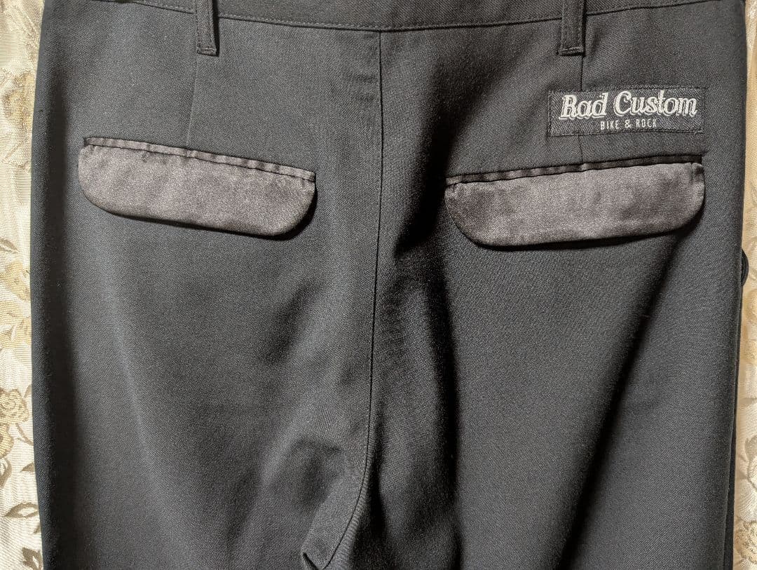 RADCUSTOMラッドカスタム黒ブラックフォーマルスーツ160シャツネクタイ