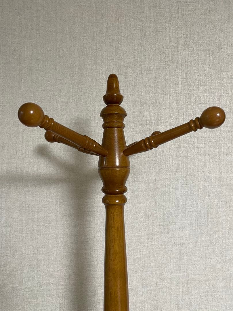 カリモク　木製ポールハンガー