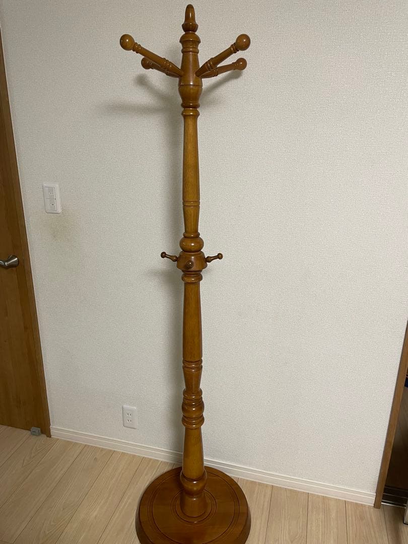 カリモク　木製ポールハンガー