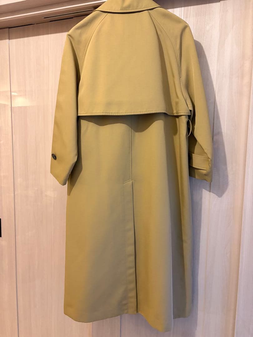 【美品】MIESROHE /ドルマンスリーブトレンチコート(復刻トレンチコート)