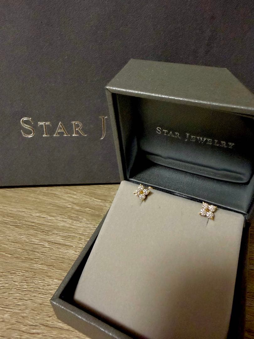 Star Jewery K18 BRIGHTEST STAR ピアス