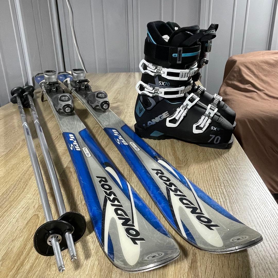 ROSSIGNOL LANGE お得なスキーフルセット‼︎