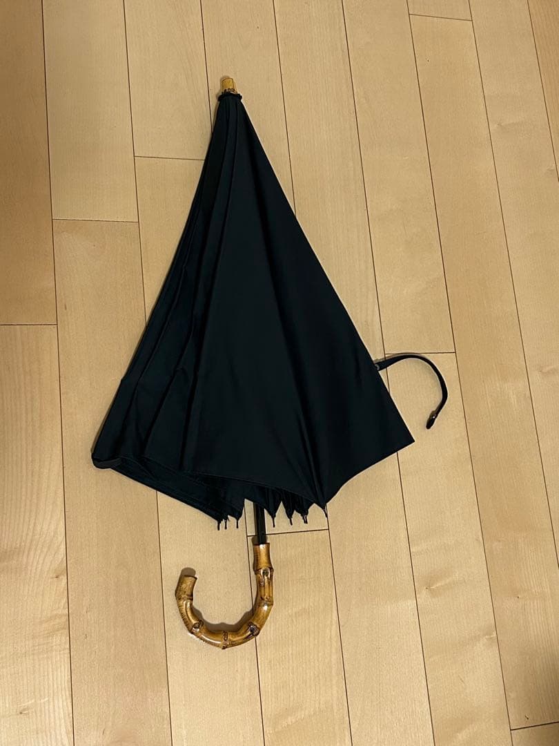 CINQ サンク 折りたたみ傘　黒　日傘　晴雨兼用