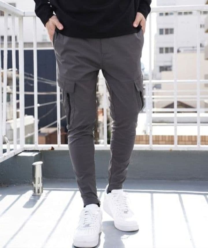 LUXE/R GOLF ストレッチ布帛カーゴパンツ 45940GRM②