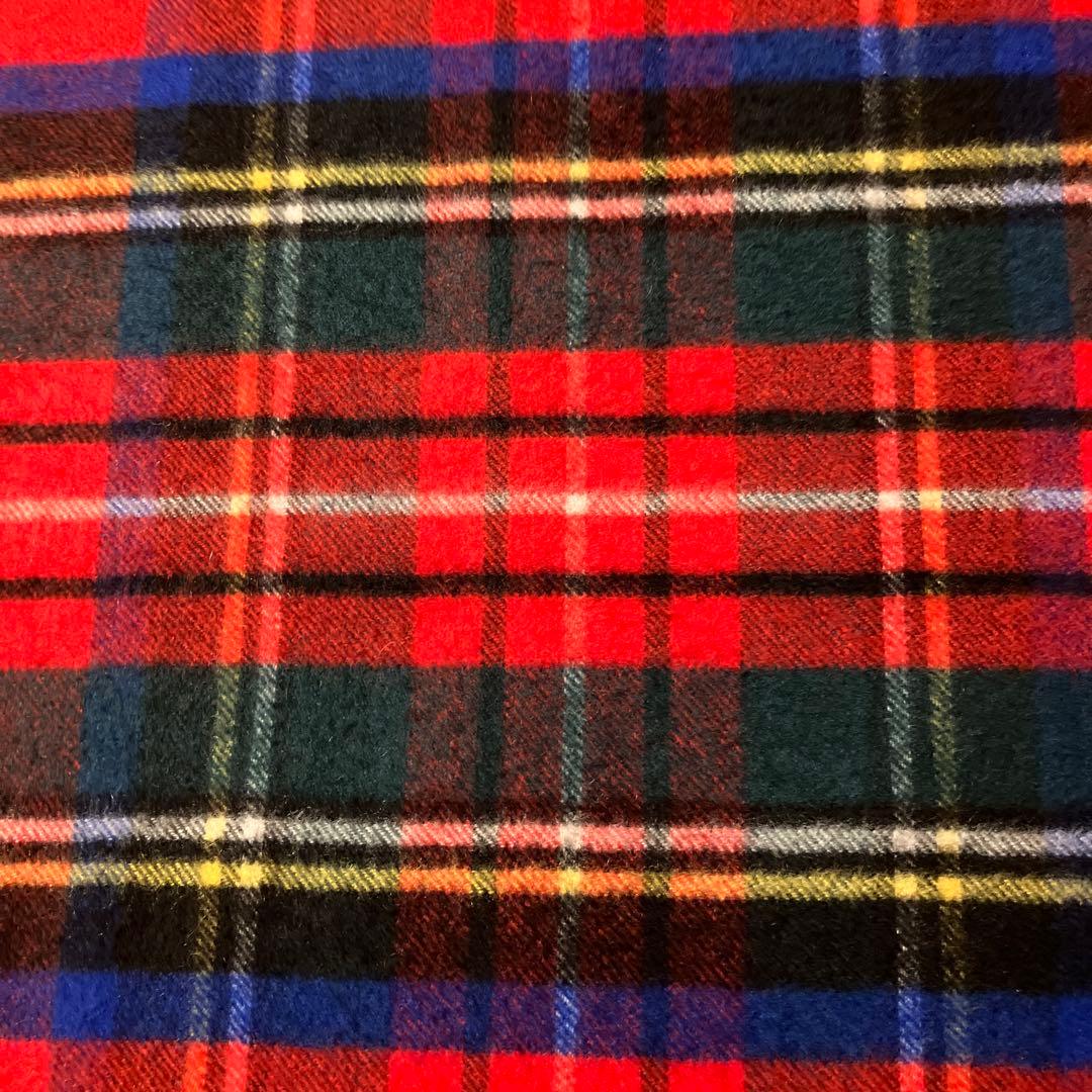 ジョンストンズ　中判　カシミヤマフラー　ロイヤルスチュワート