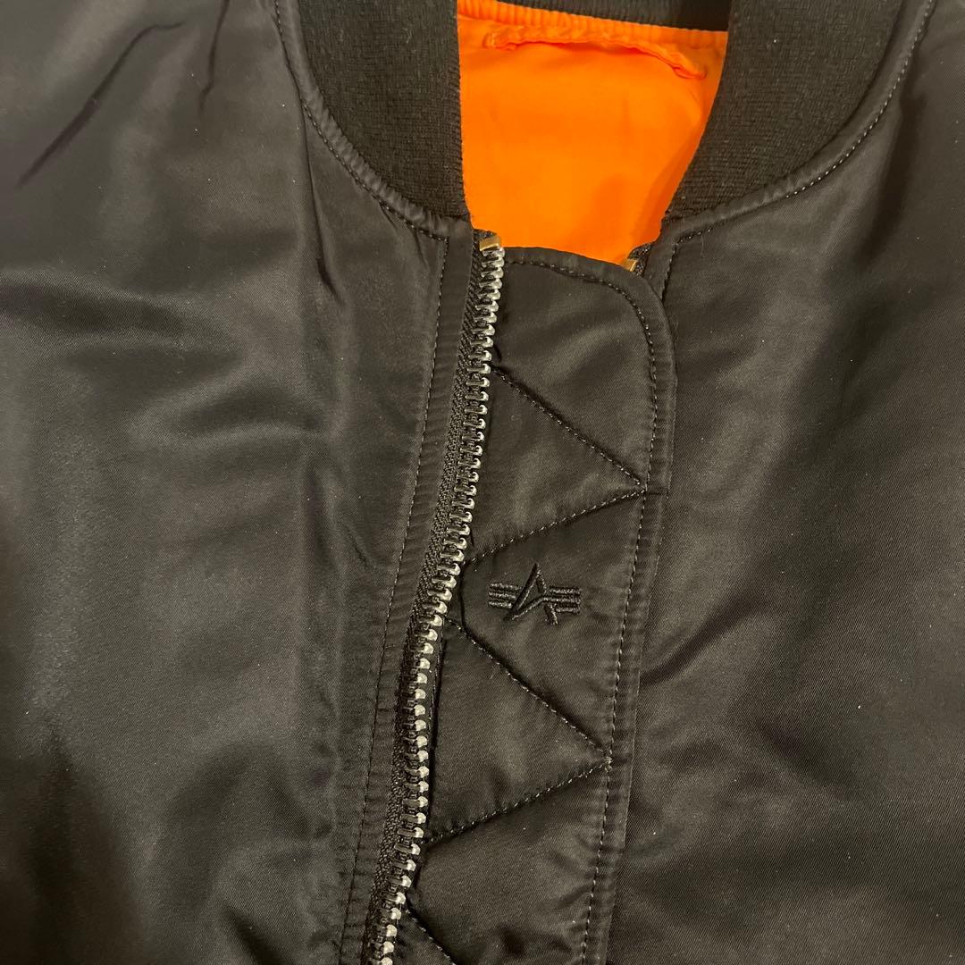 ALPHA MA-1 ブラック XL